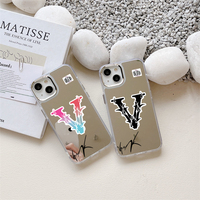 Coque de Protection Tendance Personnalisée et Élégante de Haute Qualité pour iPhone 17 16 15 14 13 12 11 Xs Xr, Étui de Téléphone à Effet Dégradé