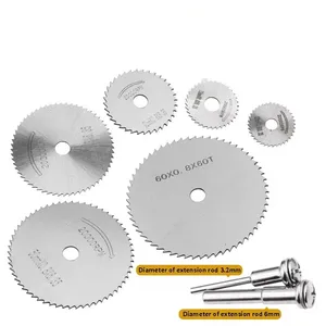 Micro Circular Saw Blades Dremel Rotary Tool Suitable for Timber Plastic Fiberglass Copper Aluminium & Thin Sheet