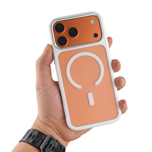 เคสโทรศัพท์มือถือแบบด้าน TPU+PC แม่เหล็ก สำหรับ iPhone 17 Pro Max ป้องกัน 360 องศา รองรับการชาร์จไร้สาย ป้องกันรอยนิ้วมือ กันกระแทก - Product Image 4