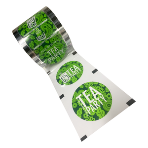 <span class=keywords><strong>Film</strong></span> scellant pour gobelets PP et PET avec logo imprimé personnalisé <span class=keywords><strong>Film</strong></span> scellant pour thé à bulles en plastique - Product Image 1