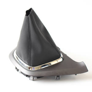 Perilla de palanca de marchas de cuero PU para coche, cubierta de arranque de polaina a prueba de polvo para <span class=keywords><strong>Honda</strong></span> <span class=keywords><strong>CRV</strong></span> - Product Image 2