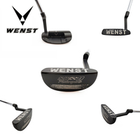 Tête de putter de golf en acier inoxydable personnalisée et unique avec face de frappe plaquée CNC, manche en graphite et acier pour droitiers, pour hommes