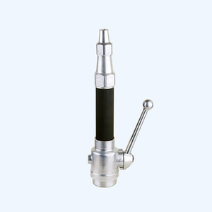 Boquilla de manguera contra incendios de 1 1/2'' y 2 1/2'' NH USA de aleación de aluminio ligera, con chorro recto y selección de caudal, modelo <span class=keywords><strong>BBB</strong></span> 500 - Product Image 5
