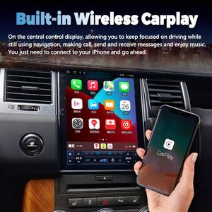 Écran de style Tesla, autoradio Android 13 pour Land Rover Range Rover Sport 2013 2010, navigation GPS, autoradio stéréo, lecteur DVD, Carplay - Product Image 2