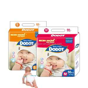Muestra gratis <span class=keywords><strong>DODOT</strong></span> Etiqueta Privada Premium bebé pañal transpirable Backsheet Super velocidad absorción 3D Prevención de Fugas-exportación medio - Product Image 1