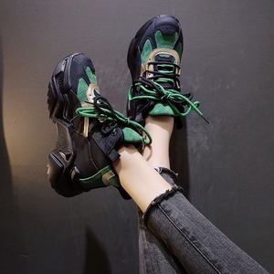 Zapatillas bajas para mujer, nuevos estilos de primavera y otoño, hacen que las piernas parezcan más pequeñas, ligeras, zapatillas negras para el verano. - Product Image 5