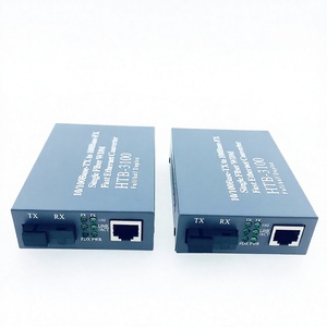 Convertidor de Medios de Fibra Monomodo HTB-3100, Puerto SC 10/100M, Transceptor Ethernet WDM Simplex de 20KM para FTTH - Product Image 4