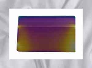 Tarjeta VIP Metálica de Alta Calidad con Holograma Plateado Arcoíris Púrpura Azul Rojo, Grabado Láser Personalizado, Tarjeta de Visita en Blanco - Product Image 3