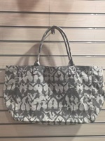Sac fourre-tout de grande capacité pour femme, style coréen, double face avec logo, sac à main et sac à bandoulière en toile haut de gamme