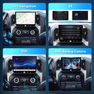 Reproductor de DVD para Auto de Alta Gama de 11.5 Pulgadas con Android 13, Qualcomm 8+<span class=keywords><strong>256G</strong></span>, GPS, Carplay y Multimedia para Chevy Silverado/GMC Sierra 2019-2021 - Product Image 5