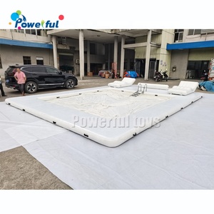 Bền Drop Stitch bơm hơi di động đại dương hồ bơi nổi du thuyền Dock hồ bơi - Product Image 2