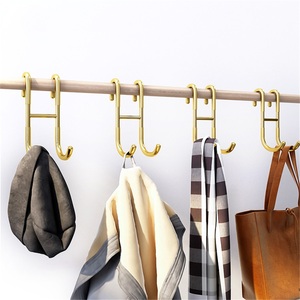 Iron Wall Mounted Modern <b>Hook</b> Shower Bathroom Kitchen Towel Rag Storage Rack Punch-free Multifunctional <b>Tools</b> - Product Image 4