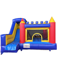 Château gonflable coloré durable de vente chaude d'enfant et d'adulte de grande structure de jeu pour des événements de fêtes d'école d'arrière-cour