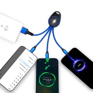Cable USB Multifunción 3 en 1, Portátil, Tipo C, Cargador Rápido para Teléfono y Cable de Transferencia de Datos para Cámara - Product Image 6