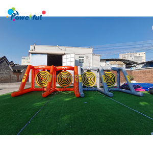 Jeu gonflable de simulation de lancer de hache de jeux de carnaval de hache d'enfants d'intérieur pour des locations de partie - Product Image 2