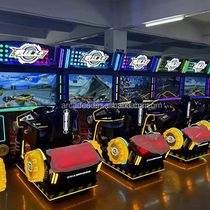 Venta al por mayor de fábrica: Máquina de juego de simulador de carreras de coches arcade operada con monedas, tipo Outrun, para centros de arcade. - Product Image 1