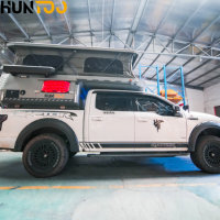 Huntoo Camper RV personnalisé pour pick-up 4x4, maison mobile, carrosserie de camping pour F150 Ford Ranger