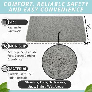 Tapis de salle de bain antidérapant en caoutchouc et loofah, fait main, anti-poussière, imperméable, doux, réversible, adapté aux animaux domestiques, pour la maison et l'hôtel - Vente chaude - Product Image 3