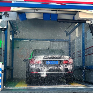 Máquina Automática de Lavado de Autos sin Contacto, Sistema de Limpieza con Espuma de Agua a Alta Presión Eléctrica, Plástico Blanco - Product Image 6