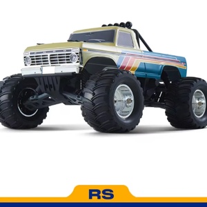 1/10 F100 FMS Véhicule RC tout-terrain télécommandé, modèle de voiture de simulation de pick-up d'escalade 2.4G, jouet cadeau - Product Image 5