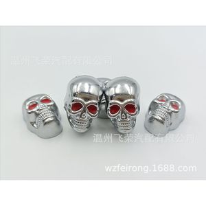 Fei Rong <b>Skull</b> License Plate Screws Zinc Alloy <b>Decorative</b> For Motorcycle Rear Mounting - Product Image 3