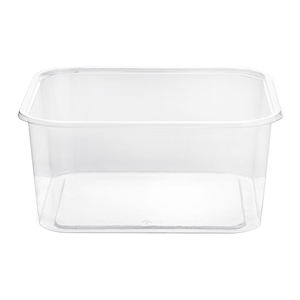 Usine directe 103 Oz PET matériel en plastique grandes boîtes de boulangerie pour les réunions de famille et les conteneurs à emporter de salade - Product Image 1