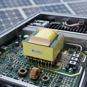 EE55 220V AC ถึง24V 2000V 100A 500W แบบกำหนดเอง <span class=keywords><strong>SPM</strong></span> ความถี่สูงสามเฟสขดลวดวงกลมชิปทองแดงลวด - Product Image 3