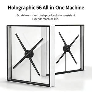 Machine publicitaire holographique 3D tout-en-un de 56 cm, écran LED intérieur pour salle d'exposition - Product Image 6
