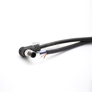 M8-Kabel 6-poliger 5M-umspritzter Stecker rechtwinklig über geformt M5 M8 M12 M16 M23-Stecker Wasserdichtes Kabel - Product Image 5