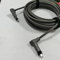 Kabel Penerima Internet Ethernet Pengganti Starlink Gen 2 V2 Konektor SPX Tahan Air Luar Ruangan 2M 5M 10M 15M Dengan Tembaga Murni