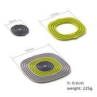 Articles de cuisine multifonctionnels 3 en 1, support pour casserole résistant à la chaleur, set de table en silicone, vaisselle, tapis isolants thermiques pour la table