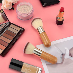 Juego de Brochas de Maquillaje Retráctiles Portátiles con Logotipo Personalizado, Paquete de 2, <span class=keywords><strong>Brocha</strong></span> Angular para Polvo, Base y Rubor, Juego de Brochas para Cabello, Herramientas de Estilismo - Product Image 6