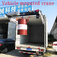 Grue de levage électrique pour benne de camionnette, 1/2/3 tonnes, 360° °   Grue de levage hydraulique robuste montée sur véhicule, rotative, pour pick-up