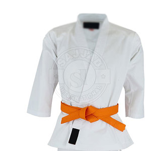 Uniforme de karaté 100% coton à bas prix conception personnalisée nouveauté uniforme de karaté de combat - Product Image 5