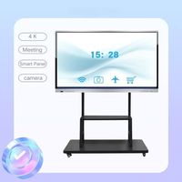 Pantalla Interactiva de 75/85 Pulgadas 4K con 350 cd/m² de Brillo, Pantalla Táctil Infrarroja para Educación, Reuniones Empresariales, Android, Tiendas Minoristas