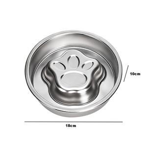 Comedero Lento Ecológico <span class=keywords><strong>de</strong></span> Acero Inoxidable para Mascotas, Plato <span class=keywords><strong>de</strong></span> Doble Uso con Tapete para Lamer para Perros y Gatos, Previene <span class=keywords><strong>la</strong></span> <span class=keywords><strong>Obesidad</strong></span>, <span class=keywords><strong>la</strong></span> Hinchazón y el Asfixia - Product Image 3