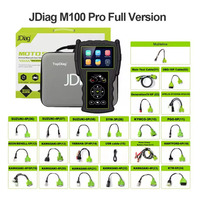 Escáner de diagnóstico de motocicleta JDiag M100 Pro OBD2, herramienta de diagnóstico de fallas, lector de código de motocicleta para BMW, Kawasaki, Yamaha, Suzuki, KTM