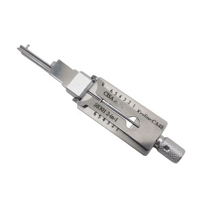 SS301 2 सीसा बस सिविल लॉक खोलने लॉक पिक सेट लॉकस्मिथ उपकरण - Product Image 1