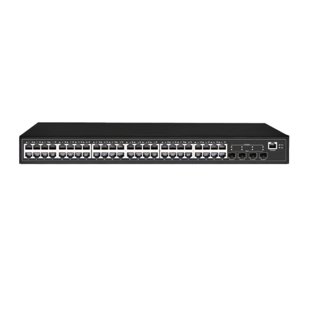 48 PoE+ Ports 4 X 10G SFP+ Uplink Layer 3 L3 Managed 600W 1U Rack-mount Gigabit Ethernet PoE Switch