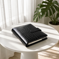 Carnet de notes rechargeable personnalisé avec système de reliure à 6 anneaux pour marques à étiquette privée