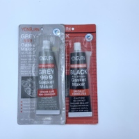 Colle d'étanchéité en silicone RTV haute température 999 pour moto, pour applications sur cuir et joints