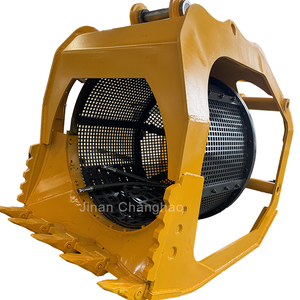 Godet rotatif à tamis pour excavatrice, godet de criblage pour la construction - Product Image 2
