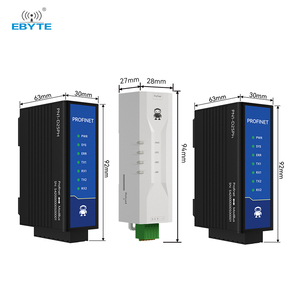 Gateway Ebyte ODM Serie PN1 RS485+RS422+RJ45 ProfiNet a ModBus RTU, Gateway Profinet de un solo puerto y doble puerto, con certificación CE de la UE - Product Image 2