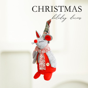 Adorno Navideño Creativo de Ratón Resucitado, Muñeco Colgante de Ratón Pequeño, Decoración Navideña, Juguete Colgante - Product Image 3