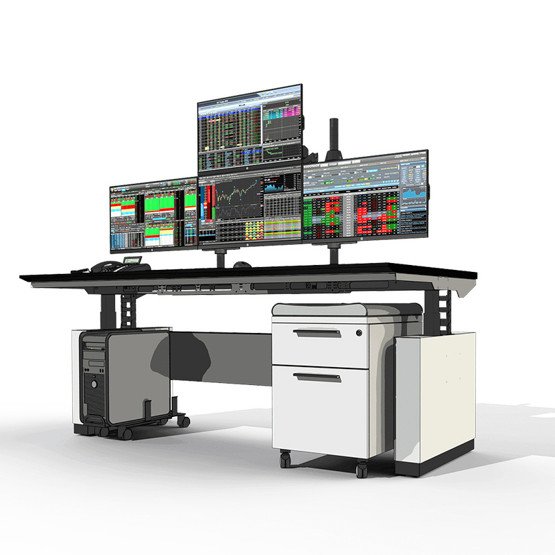 Kehua Fuwei Centres d'opérations de sécurité Centre de commandement Console de répartition de sécurité Salle de surveillance Console en métal Bureaux de sécurité