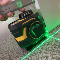 Niveau laser auto-nivelant vert 360° °   Kit de niveau laser 16 lignes, auto-calibrable, OEM, CE, pour les entrepreneurs en rénovation résidentielle
