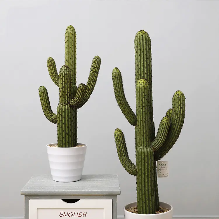 X128 Interieur Decoratie Kunstmatige Succulent Desert Greens Planten Kunstmatige Groene Omgekeerd Eivormig Afgeronde Cactus Pot Voor Kantoor