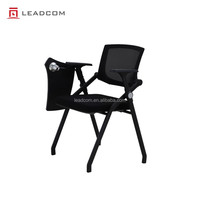 Chaise de bureau ergonomique pliable et empilable LEADCOM Roxy G-2202 moderne avec base en acier