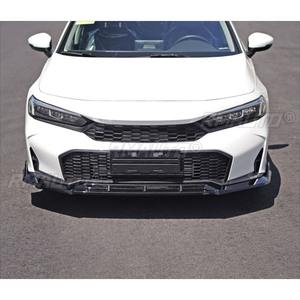 <b>For</b> Honda Civic 11.5th Gen 2025 <b>Car</b> Front Bumper Lip Splitter <b>Diffuser</b> Body Kit 3PCS Bumper Guard Protector Cover Accessories - Product Image 5