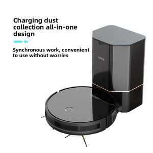<span class=keywords><strong>Robot</strong></span> aspirador y fregona inteligente 3 en 1 recientemente actualizado: recolección automática de polvo para una limpieza sin esfuerzo - Product Image 4